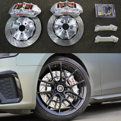 Kit de freio dianteiro BBK Audi grande para A4 B9 19 polegadas 6 pistão pinça kit de freio com rotor de 378 * 32 mm
